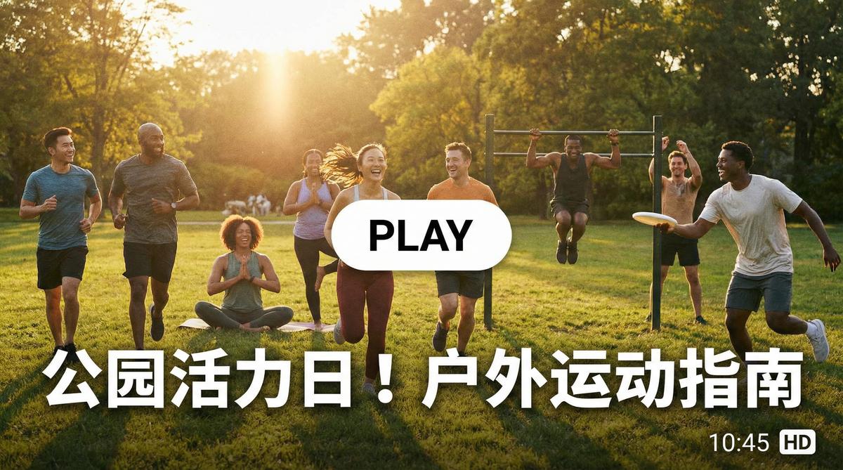 每日大赛户外运动视频-公园活力日
